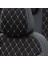 Store Volkswagen Transporter T-5 2004-2015 8+1 (9 Kişi) Özel Üretim Koltuk Kılıfı Madrid Design Tay Tüyü Siyah - Beyaz 5