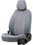 Store Peugeot 106 1992-2002 Özel Üretim Koltuk Kılıfı Madrid Design Tay Tüyü Füme 2