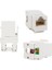 Hq Speed Hq Speed RJ45 Cat6 180 Derece Keystone Jack (10 Adet) 1