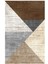 Vera Kaymaztabanlı Yıkanabilir Halı Kilim Yolluk Dijital Baskı Gri Krem Kahve 2