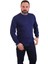 Eser - Bisiklet Yaka Sweatshirt - Cepli - Lacivert 1