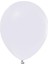 Balon Düz 12 Inc Beyaz PK:100 1