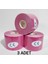 Bia Tape Kinesio 5 cm x 5 M - Pembe Rengi Sporcu Bandı 3'lü (Pakette 3 Adet) 1