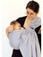 Halka Sling - Babysling - Diomond - Bebek Taşıyıcı - Pamuk - Taşıma Şalı – Mavi 1