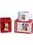 Minnie Mouse Puantiye Tasarımlı Biblolu Kalemlik Mickey Minnie Kutulu Kupa Set 1