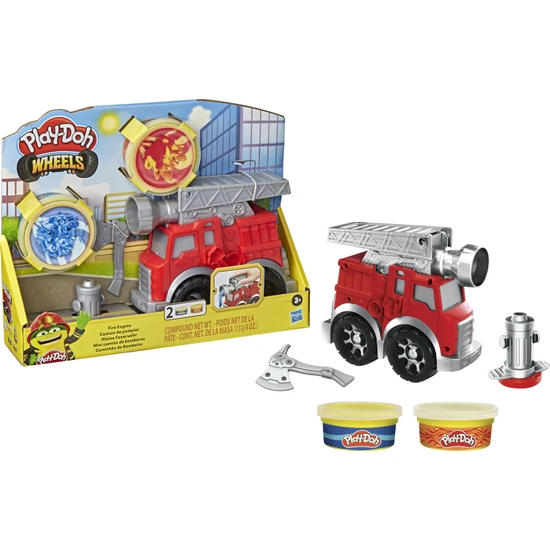 Play-Doh Çalışkan İtfaiye Arabası