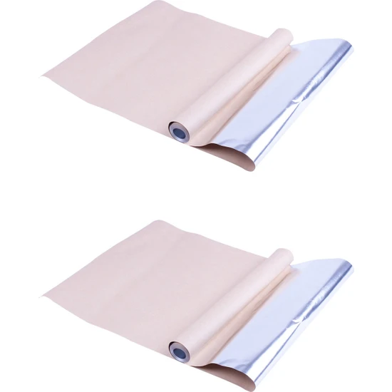 Roll-Up Akıllı Folyo ve Yağlı Kağıt 2si 1 Arada 30 cm x 8 m -   6'lı