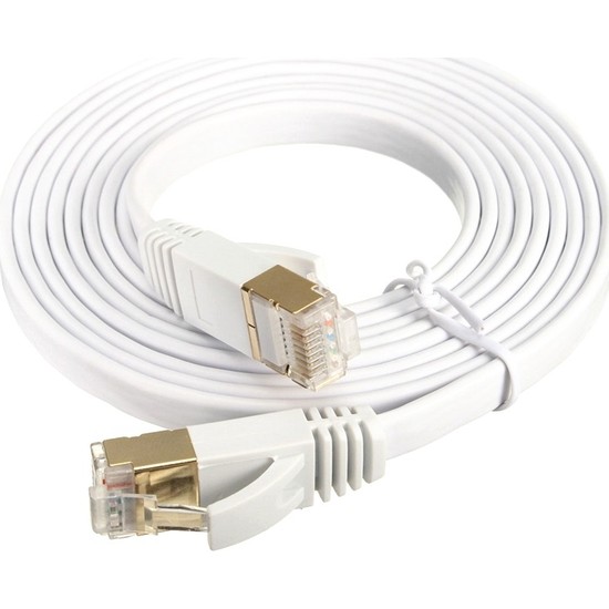 Alfais 4262 Cat7 Ethernet RJ45 Modem Internet Kablosu 10 mt 10GBPS 600MHZ