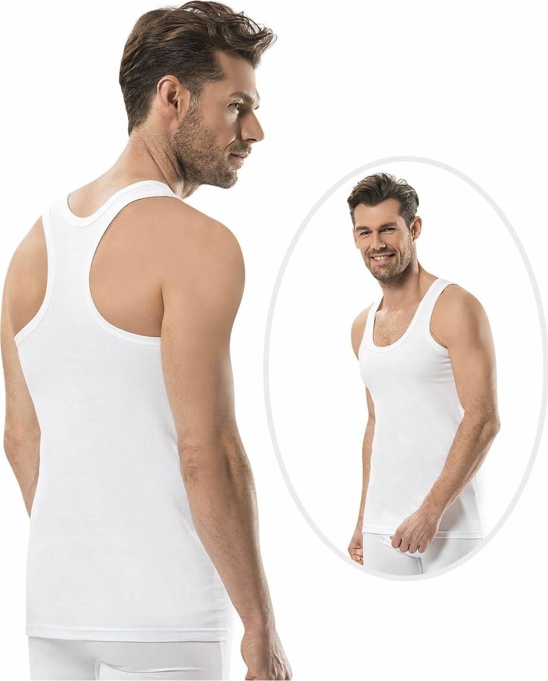 Jiber Erkek Rambo Atlet 6'lı PAKET-106 görsel 3