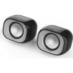 HP DHS-2111 2.0 Mini Taşınabilir Multimedya Speaker Hoparlör 1 + 1 Subwoofer Stereo Ses Çıkışı