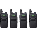 WLN Kd-C1 Pmr El Telsizi 4'lü Ful Set + Kulaklık