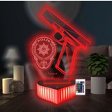 3d Hediye Dünyası Polis Hediyesi Sevgilime Hediye Çevik Kuvvet Polis Hediyesi Doğum Günü Hediyesi 16 Renkli Kumandalı