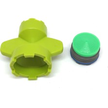 Eca 18.5mm Luna Lavabo Batarya Gizli Perlatör ve Anahtarı