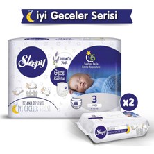 Sleepy Bebek Bezi Gece Külotu Bezi Beden:3 (4-10KG) Midi 68 Adet Jumbo Pk