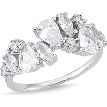 Altınsepeti Gümüş Çok Taşlı Gökyüzü Yüzük G172YZ