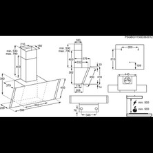 Electrolux EFV60656OW 60 cm Duvar Tipi Davlumbaz