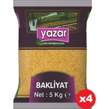 Yazar Pilavlık Bulgur 5 kg x 4 Paket