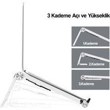 Laptop Stand NoteBook Katlanabilir ve Ayarlanabilir MacBook Stand