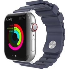 McStorey Apple Watch ile Uyumlu 6-5-4-3 Kordonu Kayışı 38-40MM Yumuşak Doku Alerjen İçermez Malzeme WA02