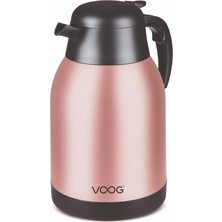 Voog Neo 2 Litre Paslanmaz Çelik Termos Rose Gold