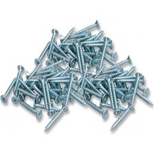 Akdeniz 3,5 x 45 mm Ahşap Tahta Mdf Raf Sunta Vidası 1 Paket 500 Adet