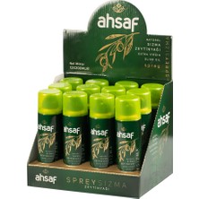 Ahsaf Natürel Sızma Zeytinyağı Sprey 200 ml -Teneke (12'li Ekonomik Paket)