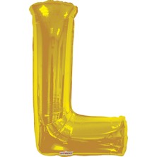 Event Party Store Folyo Balon Harf L Gold 34'' (86CM)