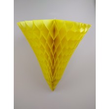 Event Party Store Petek Süs Üçgen Sarı 35CM