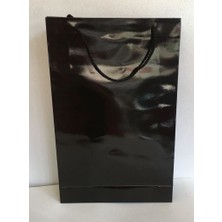 Event Party Store Karton Çanta Siyah 39CM x 55CM