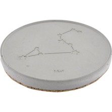 Bubigo Beton Burç Bardak Altlığı | CAPRICORNUS | OĞLAK BURCU