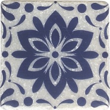 Bubigo Desenli Mermer Bardak Altlığı | MRBL-2020123 | 4’lü