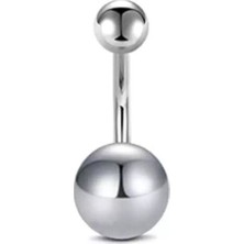 Jaida Moda Kadın Cerrahi Çelik Göbek Piercing