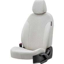 Otom Seat Cordoba 2003-2009 Özel Üretim Koltuk Kılıfı Tokyo Design Tay Tüyü Fildişi