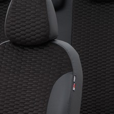 Otom Seat Leon 1999-2005 Özel Üretim Koltuk Kılıfı Tokyo Design Tay Tüyü Siyah