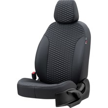 Otom Seat Cordoba 2003-2009 Özel Üretim Koltuk Kılıfı Tokyo Design Deri Siyah