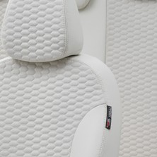 Otom Toyota Auris 2018-Sonrası Özel Üretim Koltuk Kılıfı Tokyo Design Tay Tüyü Fildişi