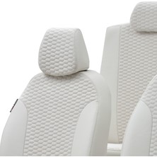 Otom Toyota Auris 2018-Sonrası Özel Üretim Koltuk Kılıfı Tokyo Design Tay Tüyü Fildişi