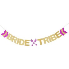Pandoli Bride Tribe Simli Asma Banner Set 3 Metre Altın Renk