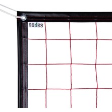 Nodes Voleybol Filesi - Siyahkırmızı - Standart