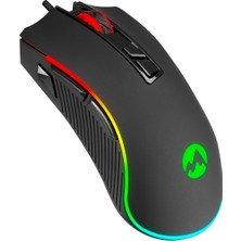 Everest SM-G06 Sagitta 6400DPI USB Rgb 8d Makrolu Gaming Oyuncu Mouse