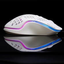 Rush Trepan RM404 12800 Dpı Rgb Mouse Beyaz