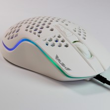 Rush Trepan RM404 12800 Dpı Rgb Mouse Beyaz