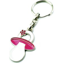 Anahtarlık Sepeti Emzik Pembe Anahtarlık