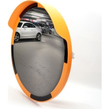 İleri Trafik Trafik Güvenlik Aynası 80 cm Sarı-Siyah, Tümsek Ayna, Otopark Aynası