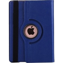 CoverZone iPad Air 4. Nesil 10.9 Inch Rotating Dönebilen Standlı Kılıf Lacivert