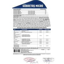 Gübretaş Micro Sıvı Yaprak Gübresi 20 Lt Çiçeklendirici ve Döllendirici Bor Bakır Çinko Demir Içerikli Gübre