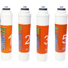 Waterfil Waterlife Filtre Takımı 4'lü Set Su Arıtma Cihazı Filtresi