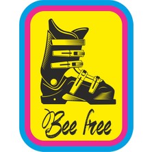 Sticker Atölyesi Ski-Kayak-Snowboard Sticker - 24116