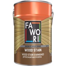 Fawori Wood Stain Dekoratif Ahşap Verniği 0,75 L  Rustik Açık Meşe