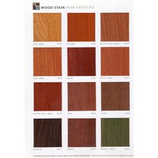 Fawori Wood Stain Dekoratif Ahşap Verniği 0,75 L  Rustik Açık Meşe